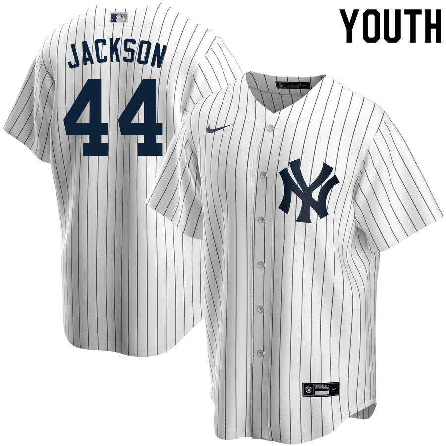 2020 Nike Youth #44 Reggie Jackson New York Yankees Baseball Jerseys Sale-White